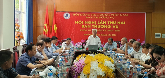 Ông Lương Đức Kỳ - Chủ tịch Hội đồng họ Lương Việt Nam điều hành Hội nghị
