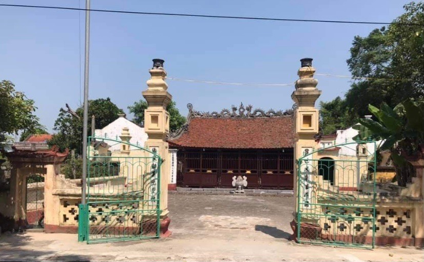 Đền thờ Trạng Nguyên Lương Thế Vinh (Ảnh chụp trước năm 2023)