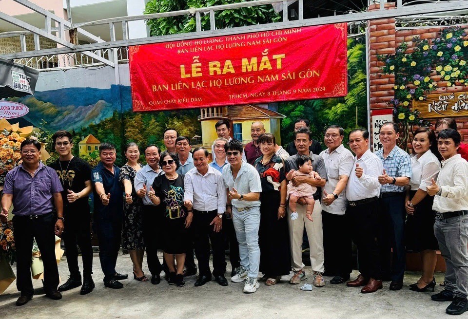 Lễ ra mắt Ban liên lạc họ Lương Nam Sài Gòn