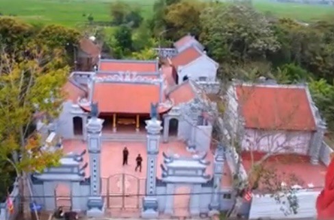 Đền thờ Trạng nguyên Lương Thế Vinh khang trang tọa lạc tại thôn Cao Phương, xã Thành Lợi, huyện Vụ Bản, tỉnh Nam Định