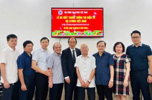 Các đại biểu tham dự lễ ra mắt Trang thông tin điện tử Họ Lương Việt Nam