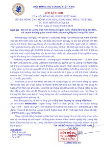 Toàn văn lời kêu gọi của HĐ HLVN